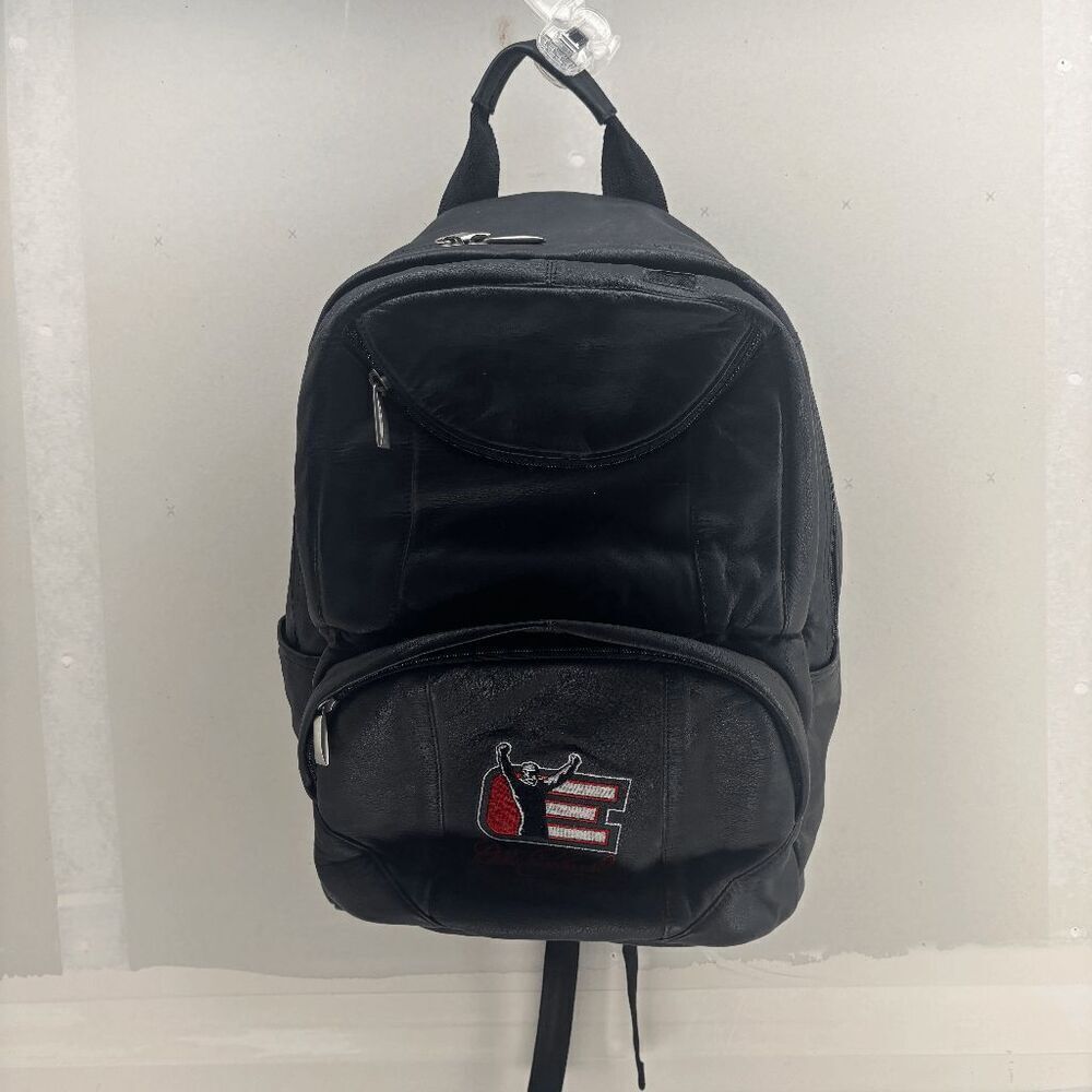 Vintage Wilson Leather Dale Earnhard Intimidator Winston Cup Champion Backpack‎